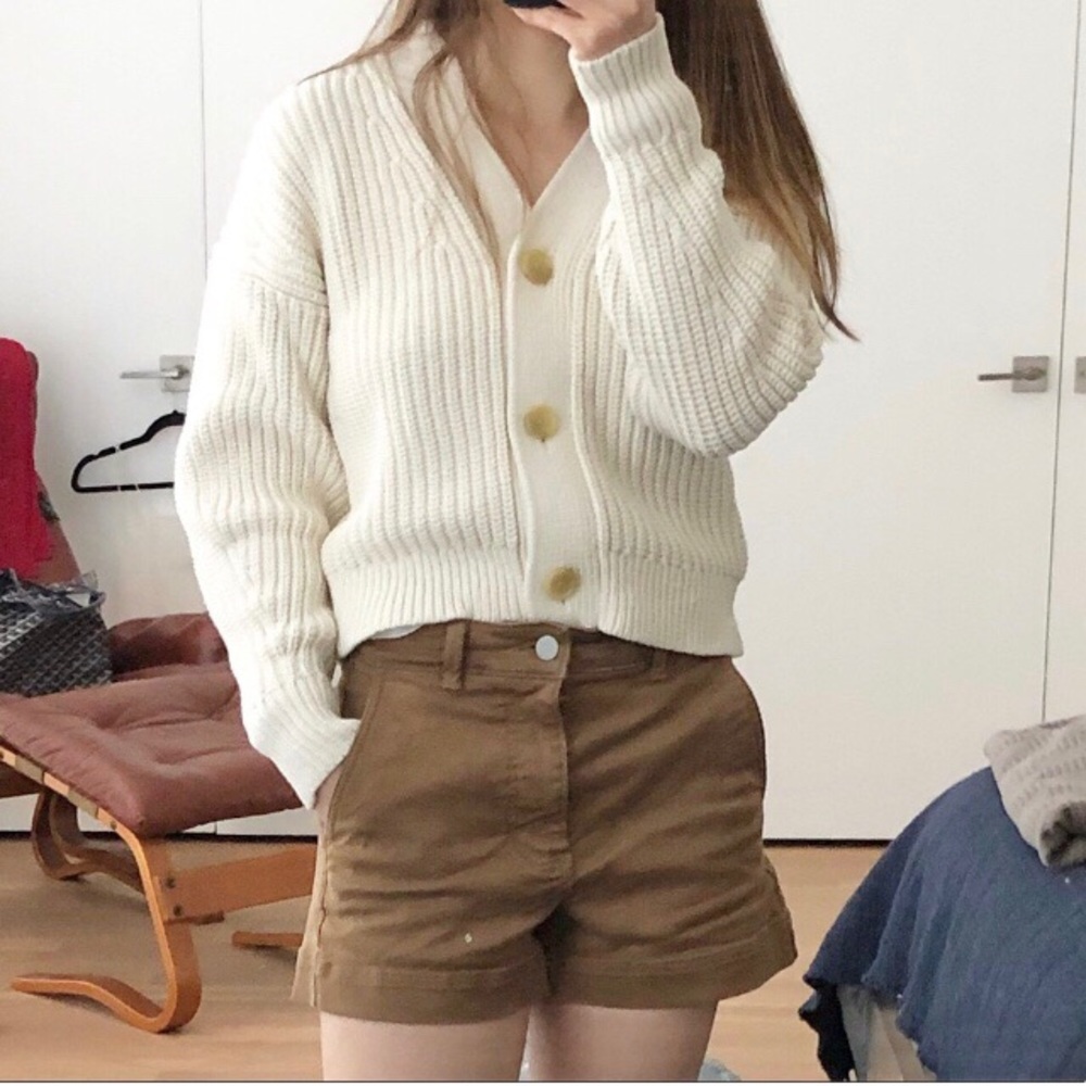 Everlane the way high twill short tan 8 10 read!